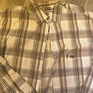 Ecko men's loose-fitting button down, size XL